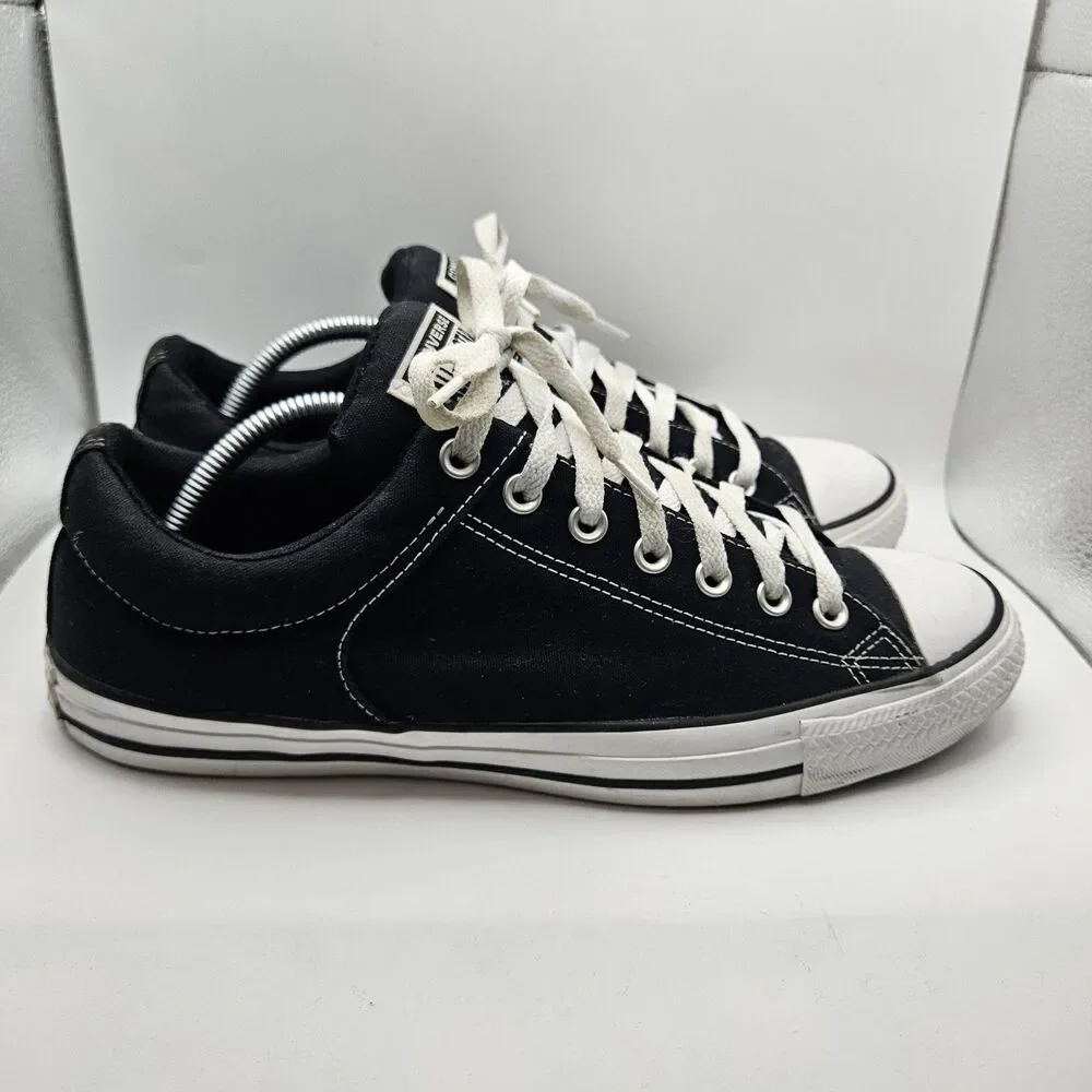 Converse Chuck Taylor All Star Low Black Padded Heel Skate Alt Sneaker Size M11 - Picture 2 of 9